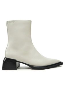 Vagabond Shoemakers Botki Vivian 5453-001-01 Écru. Botki Vagabond Shoemakers, bez wzorów, ze skóry, bez obcasa, na słupku, bez zapięcia. Za 579,99 zł.