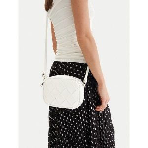 Torebka JENNY. Białe torebki klasyczne Jenny, bez wzorów, bez dodatków. Za 99,99 zł.