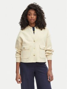 Tommy Hilfiger Kurtka przejściowa WW0WW48730 Beżowy jasny Relaxed Fit. Brązowe kurtki TOMMY HILFIGER, xl, bez wzorów, z bawełny, bez kaptura. Za 531,99 zł.