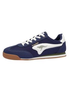 Kangaroos Sneakersy "K-VRM Kansas" w kolorze granatowym rozmiar: 46. Niebieskie trampki KangaROOS, bez wzorów, bez zapięcia. Za 127,65 zł.