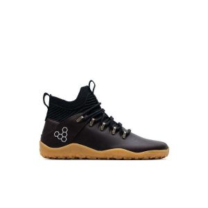 Buty turystyczne damskie Vivobarefoot Magna Leather FG. Brązowe buty trekkingowe VIVOBAREFOOT, bez zapięcia. Za 629,99 zł.