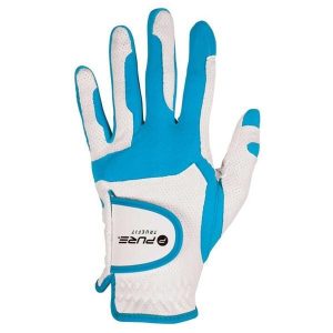 Rękawice golfowe dla lewej ręki damskie Pure2Improve True Fit. Białe rękawiczki PURE 2 IMPROVE, bez wzorów. Za 123,00 zł.