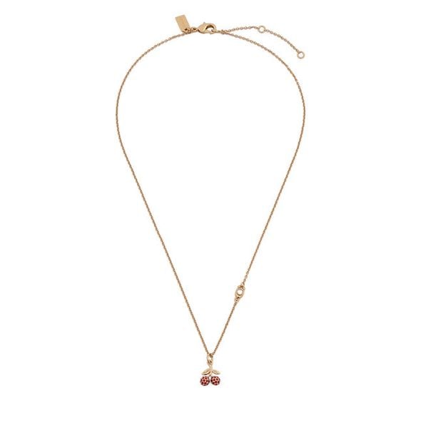 Naszyjnik Coach. Żółte naszyjniki Coach, złote. Za 489,99 zł.