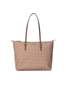 LAUREN RALPH LAUREN Torebka 431916737039 Brązowy. Brązowe torebki klasyczne Lauren Ralph Lauren, bez wzorów, z materiału, bez dodatków. Za 529,99 zł.