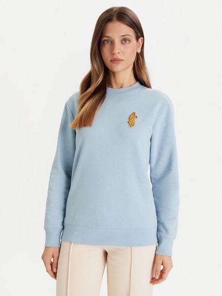 Cotopaxi Bluza Lava Liama Crew F25474W1530 Błękitny Regular Fit. Niebieskie bluzy Cotopaxi, l, bez wzorów, z bawełny, bez kaptura. Za 269,99 zł.