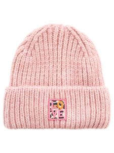 Zwillingsherz Czapka "Leo & Love" w kolorze jasnoróżowym rozmiar: onesize. Różowe czapki Zwillingsherz, bez wzorów, z materiału. Za 118,56 zł.