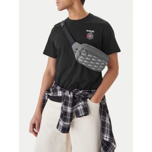 Nerka Reebok. Szare nerki i saszetki Reebok, bez wzorów. Za 49,99 zł.