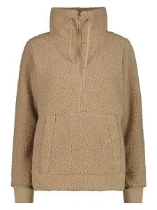CMP Bluza polarowa w kolorze beżowym rozmiar: 42. Brązowe bluzy CMP, bez wzorów, z polaru, bez kaptura. Za 234,95 zł.