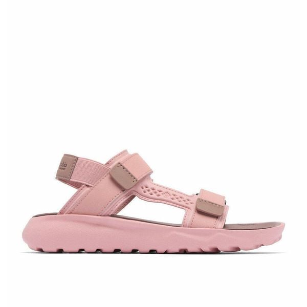 Sandały damskie Columbia Peakfreak Roam Sandal. Czerwone buty trekkingowe Columbia, bez zapięcia. Za 161,99 zł.