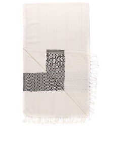 ILVY'S Chusta hammam w kolorze kremowo-czarnym - 180 x 100 cm rozmiar: onesize. Brązowe apaszki i chusty ILVY'S, bez wzorów, z bawełny. Za 72,95 zł.