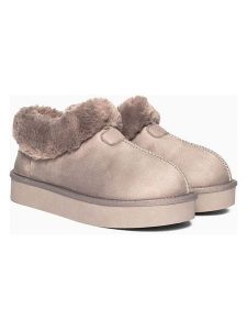 ISLAND BOOT Kapcie "Shadow" w kolorze szarym rozmiar: 42. Szare kapcie Island Boot, bez wzorów. Za 173,99 zł.