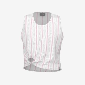 Damski tank top Head Move. Czerwone topy Head, xl, bez wzorów, sportowe, bez kołnierzyka, bez ramiączek. Za 168,00 zł.