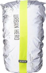 WOWOW - Urban Hero Wodoodporny Pokrowiec Na Plecak W Pełni Odblaskowy. Szare plecaki WOWOW. Za 224,49 zł.