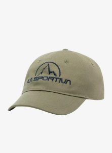 Czapka z daszkiem La Sportiva Hike Cap. Zielone czapki La Sportiva, bez wzorów, z bawełny, klasyczne. Za 142,99 zł.