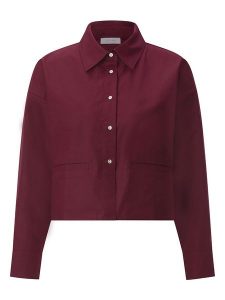 Rich & Royal Koszula w kolorze czerwonym rozmiar: 36. Czerwone koszule Rich & Royal, bez wzorów, bez kołnierzyka, bez ramiączek. Za 239,99 zł.