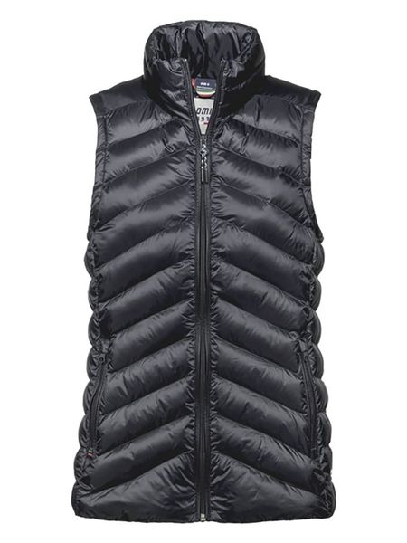 DOLOMITE Kamizelka pikowana "Gardena" w kolorze czarnym rozmiar: M. Czarne kamizelki Dolomite, m, bez wzorów, bez kołnierzyka, bez ramiączek, bez kaptura. Za 204,96 zł.