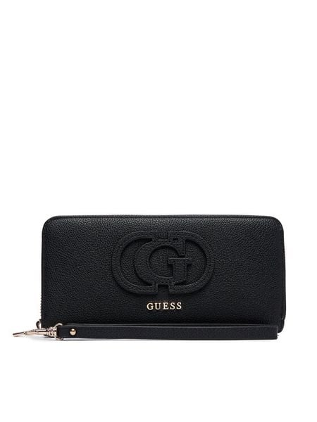 Guess Portfel Isola Slg SWBG99 05146 Czarny. Czarne portfele Guess, z aplikacjami, ze skóry. Za 264,99 zł.