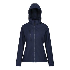 Softshell Z Kapturem Damski Venturer. Niebieskie kurtki Regatta, s, bez wzorów, z softshellu, z kapturem. Za 171,99 zł.