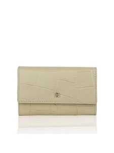 Bellicci Skórzany portfel "Velora" w kolorze beżowym - 17 x 10 x 3 cm rozmiar: onesize. Brązowe portfele Bellicci, bez wzorów, z materiału. Za 100,99 zł.