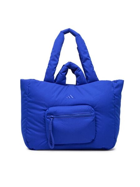 Adidas Torebka Must Haves Puffy JZ4415 Niebieski. Niebieskie shopper bag ADIDAS, bez wzorów, z materiału, bez dodatków. Za 219,99 zł.