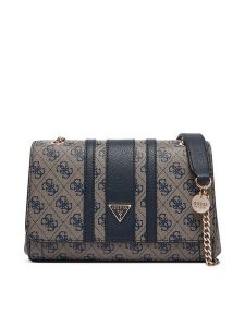 Guess Torebka Noelle II HWBS96 72210 Granatowy. Niebieskie torebki klasyczne Guess, z aplikacjami, ze skóry, bez dodatków. Za 584,99 zł.