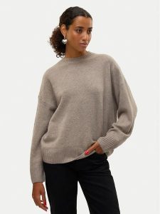 Vero Moda Sweter Boom 10320463 Szary Loose Fit. Szare swetry klasyczne Vero Moda, xl, z syntetyku, bez kołnierzyka. Za 129,99 zł.