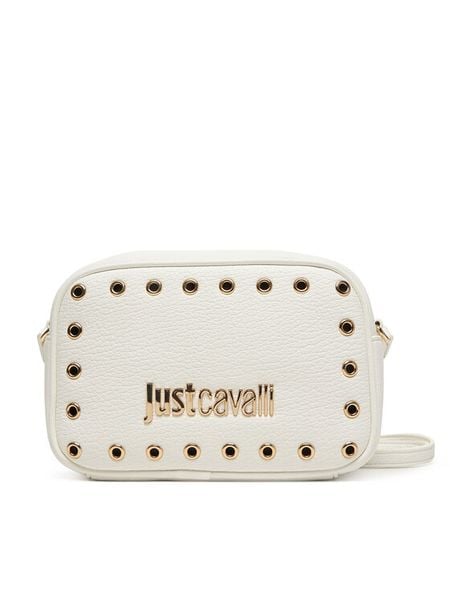 Just Cavalli Torebka 80RA4BU3 ZSB81 Biały. Białe torebki klasyczne Just Cavalli, bez wzorów, ze skóry, bez dodatków. Za 609,99 zł.