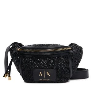 Nerka Armani Exchange. Czarne nerki i saszetki Armani Exchange, bez wzorów. Za 514,99 zł.
