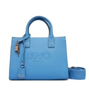 Torebka Liu Jo. Niebieskie torebki klasyczne Liu Jo, bez wzorów, bez dodatków. Za 639,99 zł.