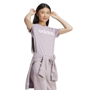 Koszulka z krótkim rękawem damska ADIDAS Gym & Pilates. Białe bluzki ADIDAS, s, bez wzorów, z bawełny, sportowe, bez kołnierzyka, bez ramiączek. W wyprzedaży za 69,99 zł.