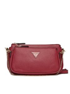 Guess Torebka Noelle II Mini HWZG96 72710 Czerwony. Czerwone torebki klasyczne Guess, z aplikacjami, ze skóry, bez dodatków. Za 399,99 zł.