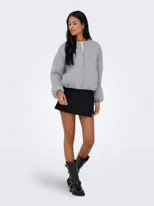 ONLY Kurtka w kolorze szarym rozmiar: XS/S. Szare kurtki ONLY, s, bez wzorów, z materiału, bez kaptura. Za 126,45 zł.