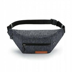 Sakwa, nerka saszetka torba na ramię, sportowa ROCKBROS (30170012001) H33 szary. Czarne nerki i saszetki ROCKBROS, bez wzorów, z poliesteru, na ramię. Za 46,00 zł.