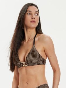 Selmark Góra od bikini BL010 Brązowy. Brązowe bikini Selmark, bez wzorów, z syntetyku. Za 209,99 zł.