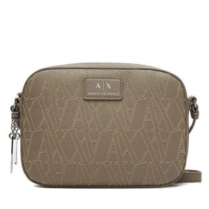 Torebka Armani Exchange. Brązowe torebki klasyczne Armani Exchange, bez wzorów, bez dodatków. Za 539,99 zł.