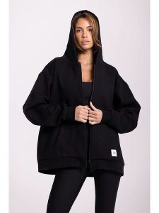 Onamaste Bluza "Flow" w kolorze czarnym rozmiar: S/M. Czarne bluzy Onamaste, m, bez wzorów, bez kaptura. Za 249,45 zł.