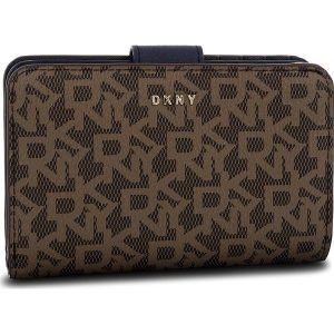 Duży Portfel Damski DKNY - Bryant Sm Carryall R831J659 Macha Logo-Nvy 6MN. Portfele marki DKNY. W wyprzedaży za 289,00 zł.