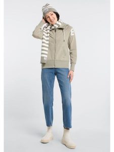 ELBSAND Bluza "Kalea" w kolorze beżowym rozmiar: XS. Brązowe bluzy ELBSAND, xs, bez wzorów, z bawełny, bez kaptura. Za 208,99 zł.