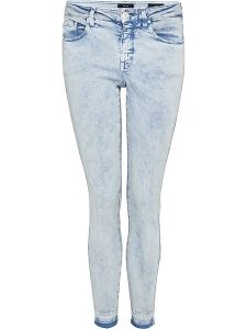 Someday Dżinsy "Elma" - Skinny fit - w kolorze błękitnym rozmiar: 34/L28. Niebieskie jeansy someday., z aplikacjami, z bawełny. Za 65,85 zł.