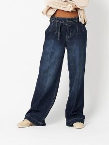 Rosner Dżinsy - Comfort fit - w kolorze granatowym rozmiar: 44/L32. Niebieskie jeansy Rosner, z aplikacjami, ze skóry, z podwyższonym stanem. Za 208,99 zł.