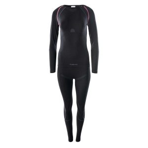 Bielizna termoaktywna damska zestaw bluza + spodnie legginsy Brugi 2RCG. Czarna komplety bielizny Brugi, bez wzorów. Za 178,35 zł.