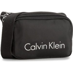 Torebka CALVIN KLEIN - City Nylon Small Crossbody K60K603840 001. Czarne listonoszki marki Calvin Klein, z materiału. W wyprzedaży za 249,00 zł.