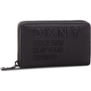 Duży Portfel Damski DKNY - Md Zip Around R832Z636 Blk/Black BBL. Portfele marki DKNY. W wyprzedaży za 299,00 zł.