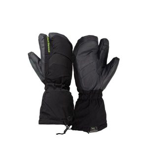 Łapawice wspinaczkowe Black Diamond Alpine 3-palce. Czarne rękawiczki Black Diamond, bez wzorów. Za 550,99 zł.