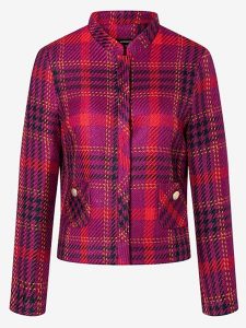 More & More Kurtka w kolorze fioletowo-czerwonym rozmiar: 36. Czerwone kurtki More & More, bez wzorów, bez kaptura. Za 161,73 zł.