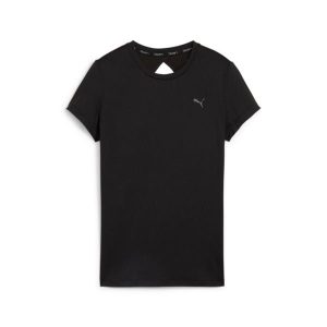 Koszulka Puma Studio Sheer Fashion. Czarne koszulki sportowe Puma, bez wzorów, bez ramiączek. Za 109,99 zł.