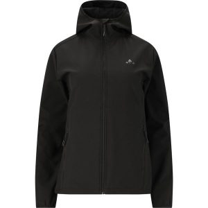 Softshell damski Whistler Luango. Czarne kurtki WHISTLER, bez wzorów, z softshellu, bez kaptura. Za 255,00 zł.