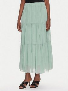 Dixie Spódnica maxi G207W007A Zielony Regular Fit. Zielone spódnice Dixie, xs, bez wzorów, z wiskozy, maxi. Za 319,99 zł.