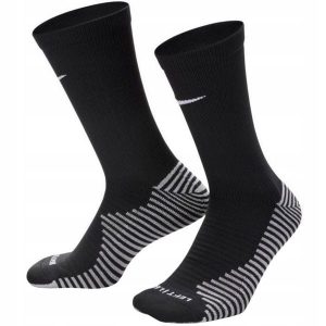 Skarpety Piłkarskie Unisex Dla Dorosłych Strike DriFIT. Czarne skarpetki Nike, bez wzorów. Za 72,99 zł.