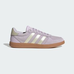 Buty Breaknet Sleek. Brązowe buty trekkingowe ADIDAS, ze skóry, bez zapięcia. Za 259,00 zł.